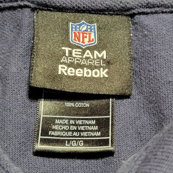 Reebok NFL Team Apparel SS Polo Houston Texans Dark Navy - Size Large - Picture 5 of 5